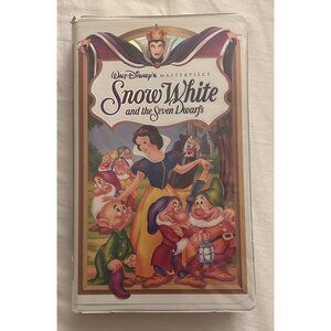 Walt Disney Snow White and the Seven Dwarfs VHS Video Cassette Tape